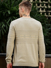 Brush Strokes Cream Sweatshirt