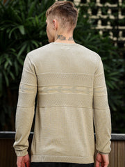 Brush Strokes Cream Sweatshirt