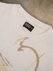 Nature Noise Half Sleeve White T-Shirt