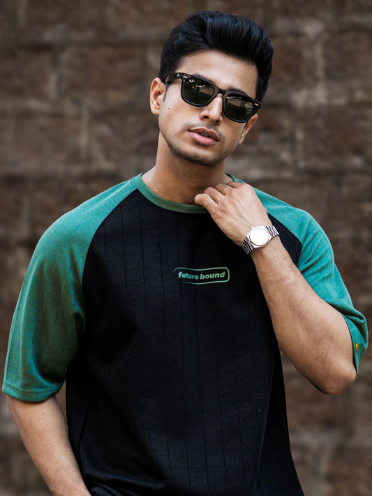 Brooklyn Future Black Half Sleeve T-Shirt