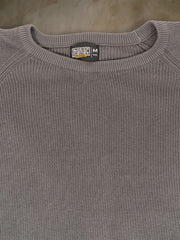 Interloop Flatknit Grey Half Sleeve T-Shirt