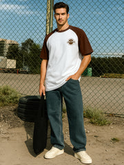 Newyork White Half Sleeve T-Shirt