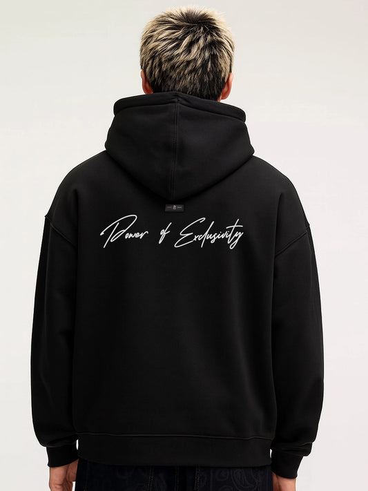 Power of Exclusivity Black Sweatshirt