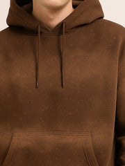 Spray Strokes Brown Sweatshirt