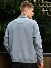 Solid Light Grey Sweatshirt