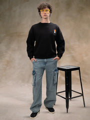 Disruptive Black Sweatshirt