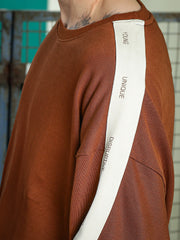 Unique Tape Brown Sweatshirt