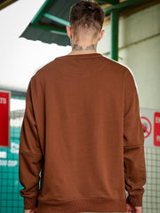 Unique Tape Brown Sweatshirt