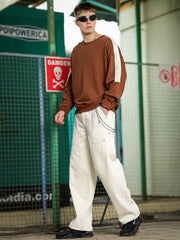 Unique Tape Brown Sweatshirt