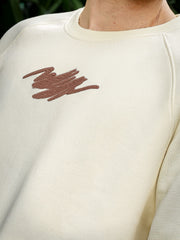 Bursh Stokes Cream Sweatshirt