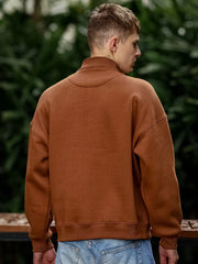 Embroidery B Brown Sweatshirt