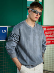 Dissolve Spray Light Grey Sweatshirt