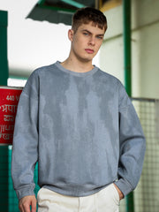 Dissolve Spray Light Grey Sweatshirt