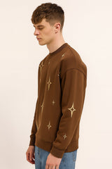 Brown Star Sweatshirt