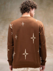 Brown Star Sweatshirt