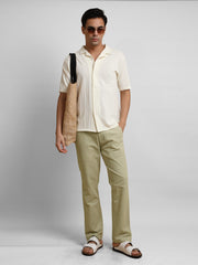 Italy Linen Beige Trouser