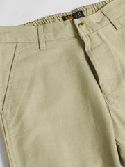 Italy Linen Beige Trouser