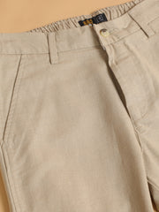 Italy Linen Beige Trouser
