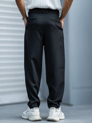Korean Black Belted Trouser