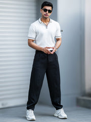 Korean Black Belted Trouser