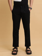 Italy Linen Black Trouser