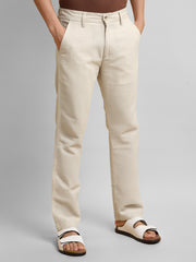 Italy Linen Cream Trouser