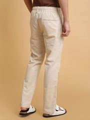 Italy Linen Cream Trouser