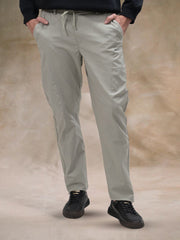 Cut & Sew Light Green Trouser