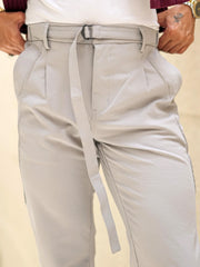 Amazon Stripe Grey Trouser