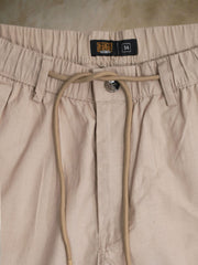 Cut & Sew Light Beige Trouser