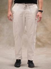 Cut & Sew Light Grey Trouser
