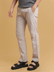 Italy Linen Light Grey Trouser