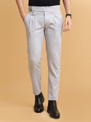 Light Grey Gurkha Trouser