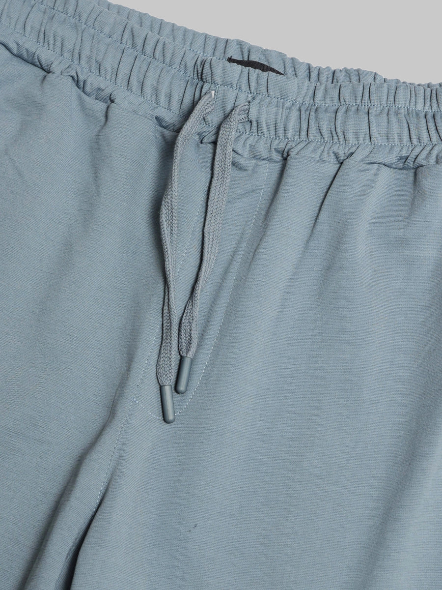 Canvas Baggy Fit Light Grey Track Pant