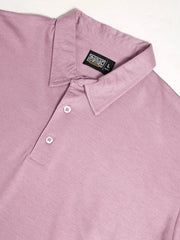 Basic Plain Dark Onion Half Sleeve Polo T-Shirt