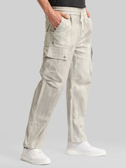 Drift AOP Grey Baggy Fit Cargo