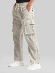 Drift AOP Grey Baggy Fit Cargo