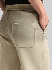 Asparagus Green Ombre Print Baggy Fit TrackPant