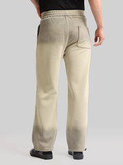 Asparagus Green Ombre Print Baggy Fit TrackPant