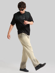 Asparagus Green Ombre Print Baggy Fit TrackPant