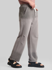 Grey Ombre Print Baggy Fit TrackPant