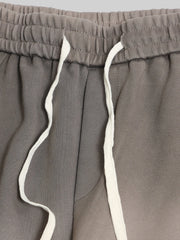 Grey Ombre Print Baggy Fit TrackPant