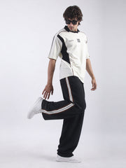 Vancouver Black Baggy Fit Trackpant