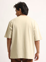 KeepInnovate Biscuit, Brown Half Sleeve T-Shirt