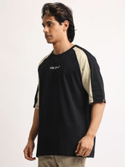 Bound Black, Biscuit Half Sleeve T-Shirt