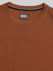 Race Car Brown, Cream Half Sleeve T-Shirt