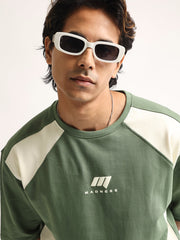 Madness Hunter Green Half Sleeve T-Shirt