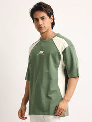 Madness Hunter Green Half Sleeve T-Shirt