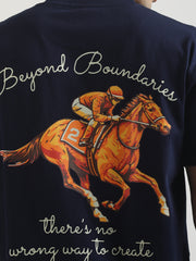 Jockey Navy Half Sleeve T-Shirt