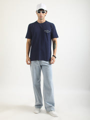 Jockey Navy Half Sleeve T-Shirt